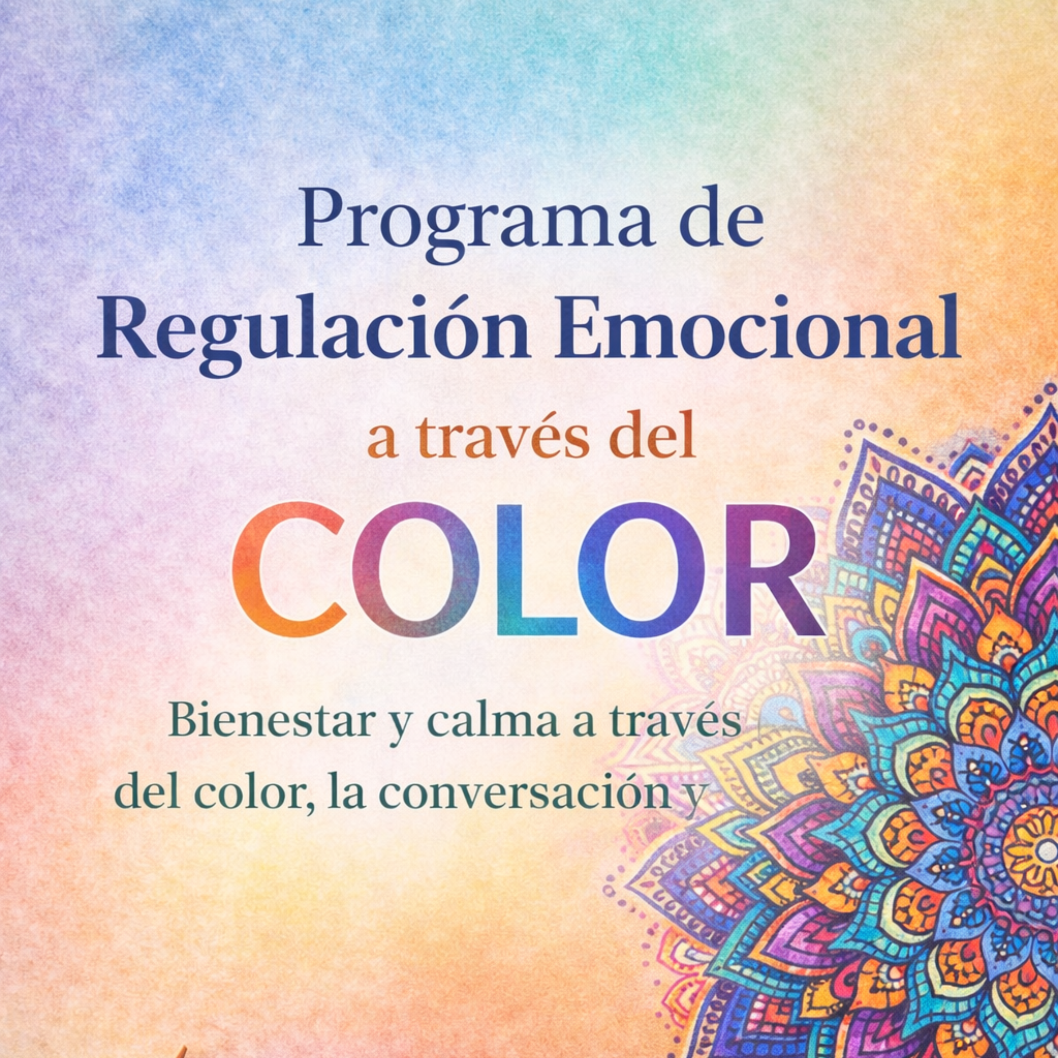Pack +120 Mandalas a Colorear: Regulación Emocional a través del Color