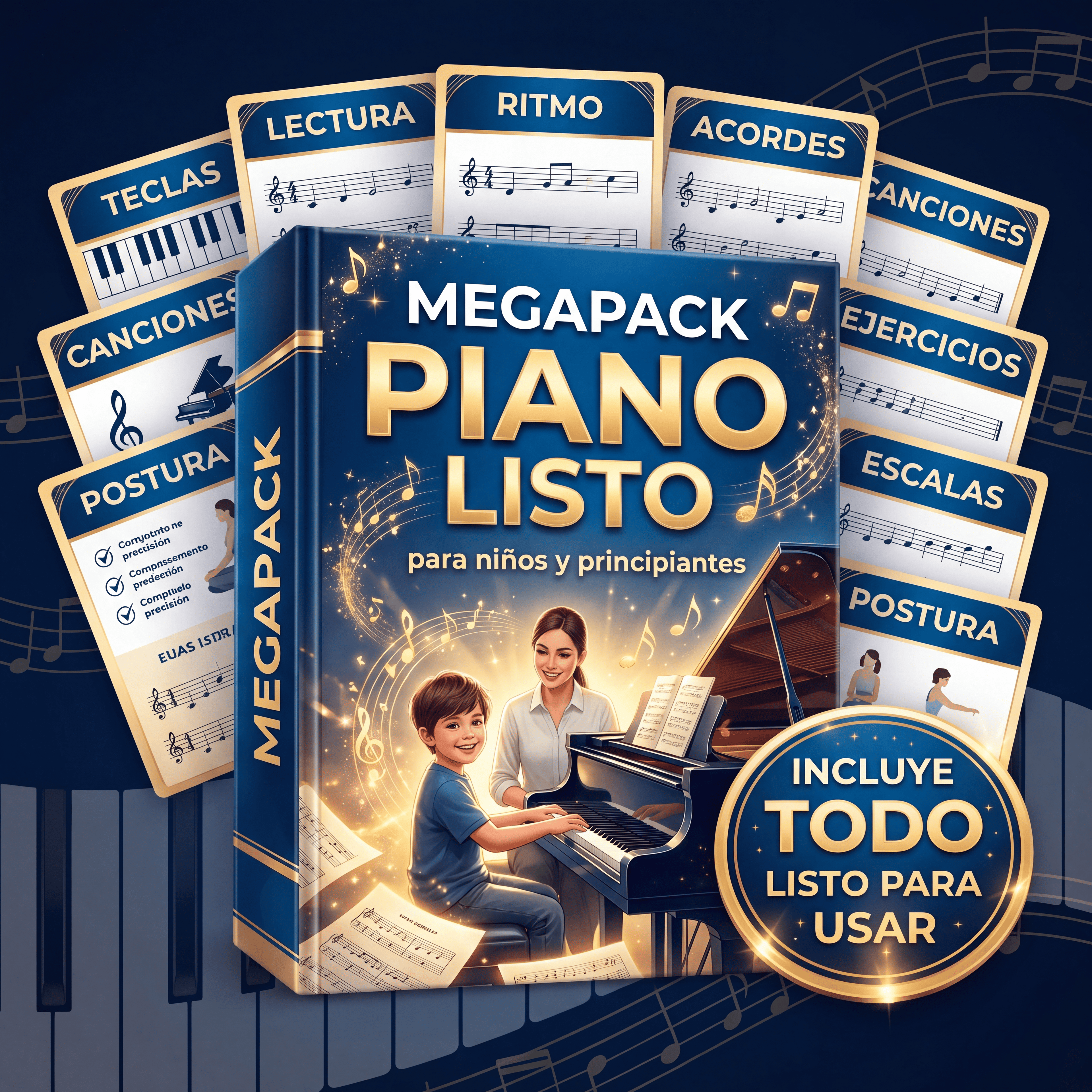 Pack Premium Piano Listo