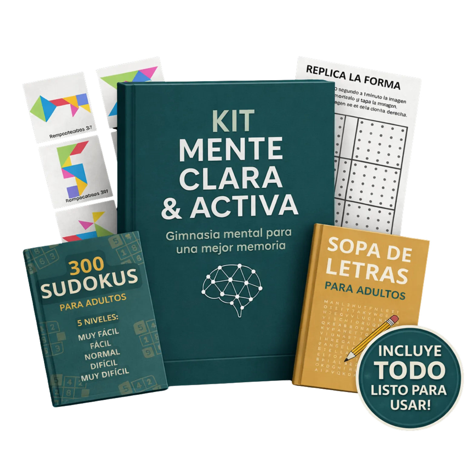 Pack Premium Mente Clara & Activa